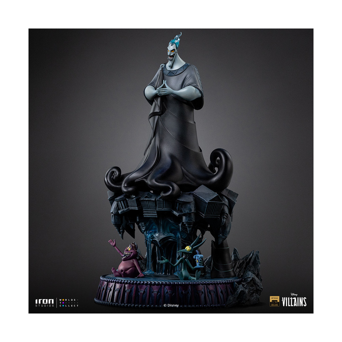 Iron Studios - Disney Villanos Hades Deluxe Art Escala 1/10 - Hercules