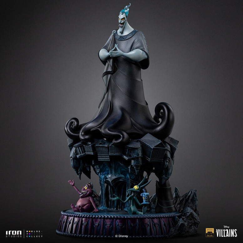 Iron Studios - Disney Villanos Hades Deluxe Art Escala 1/10 - Hercules