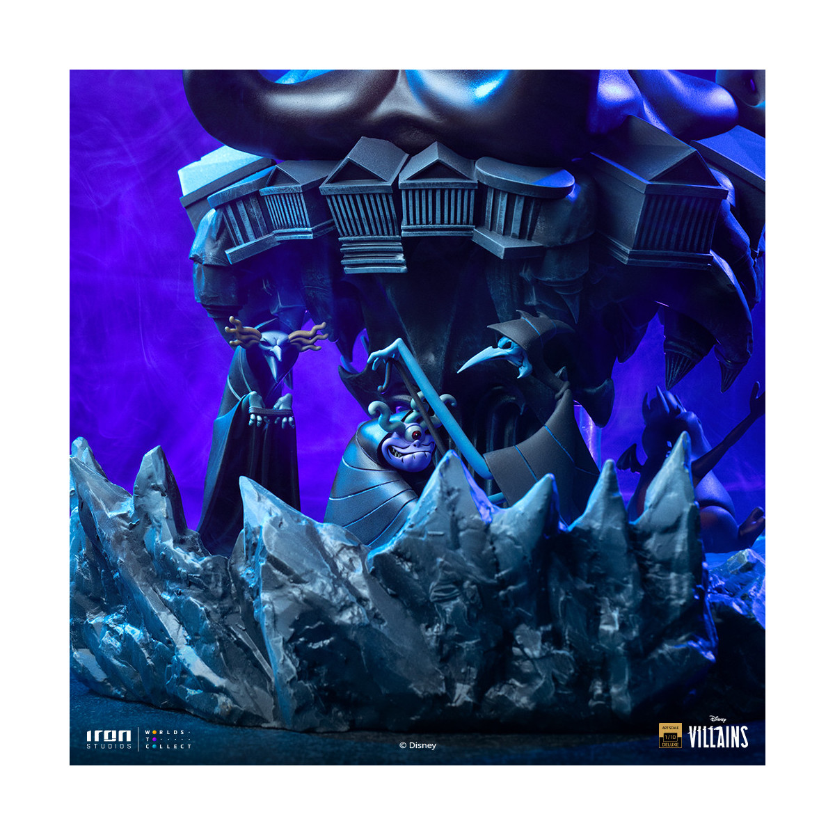 Iron Studios - Disney Villanos Hades Deluxe Art Escala 1/10 - Hercules