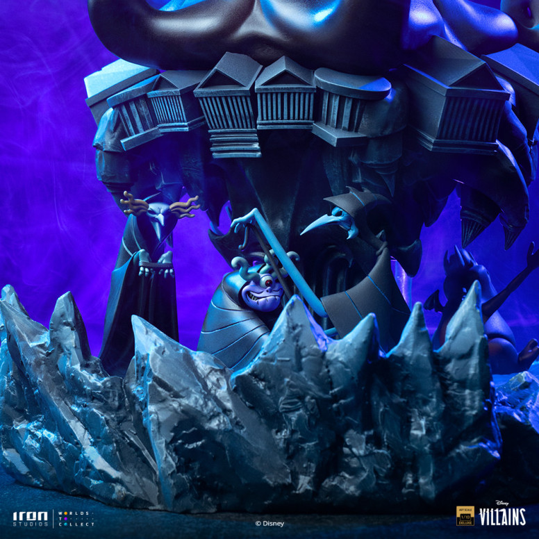 Iron Studios - Disney Villanos Hades Deluxe Art Escala 1/10 - Hercules