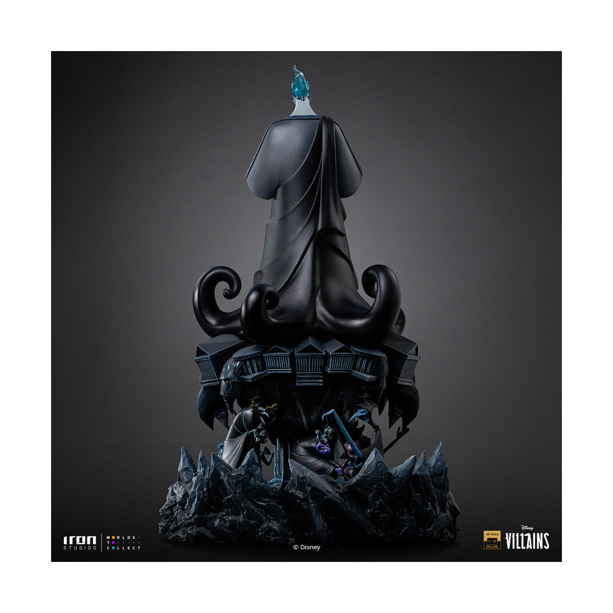 Iron Studios - Disney Villanos Hades Deluxe Art Escala 1/10 - Hercules