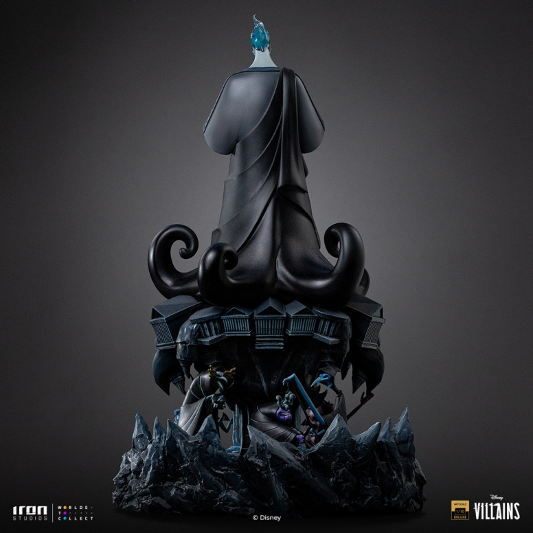 Iron Studios - Disney Villanos Hades Deluxe Art Escala 1/10 - Hercules