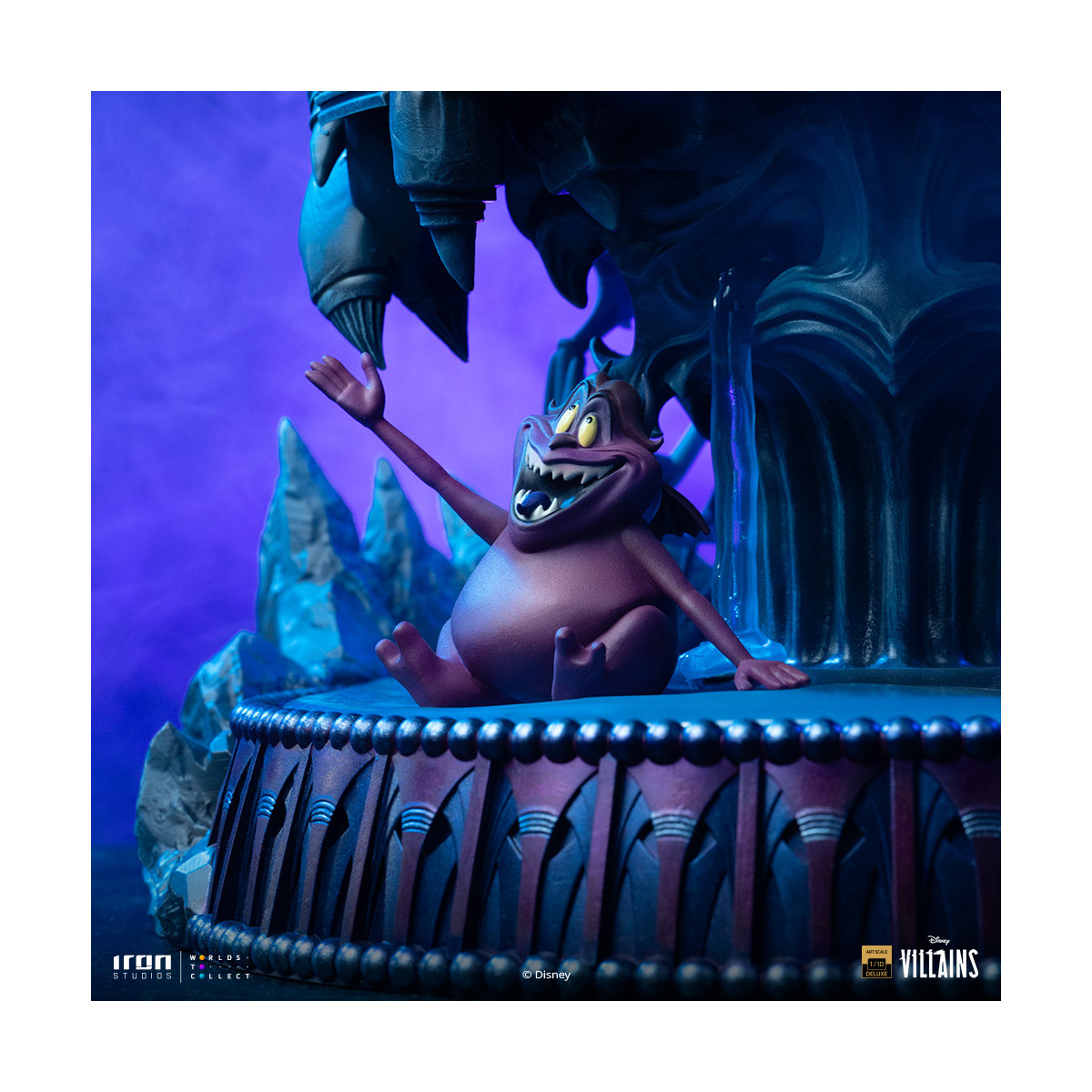 Iron Studios - Disney Villanos Hades Deluxe Art Escala 1/10 - Hercules