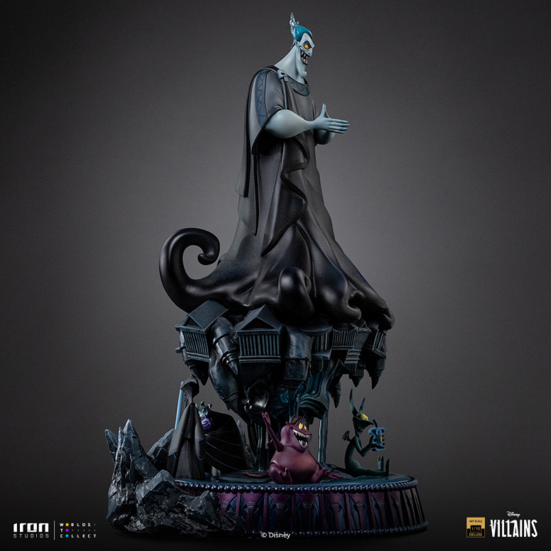 Iron Studios - Disney Villanos Hades Deluxe Art Escala 1/10 - Hercules