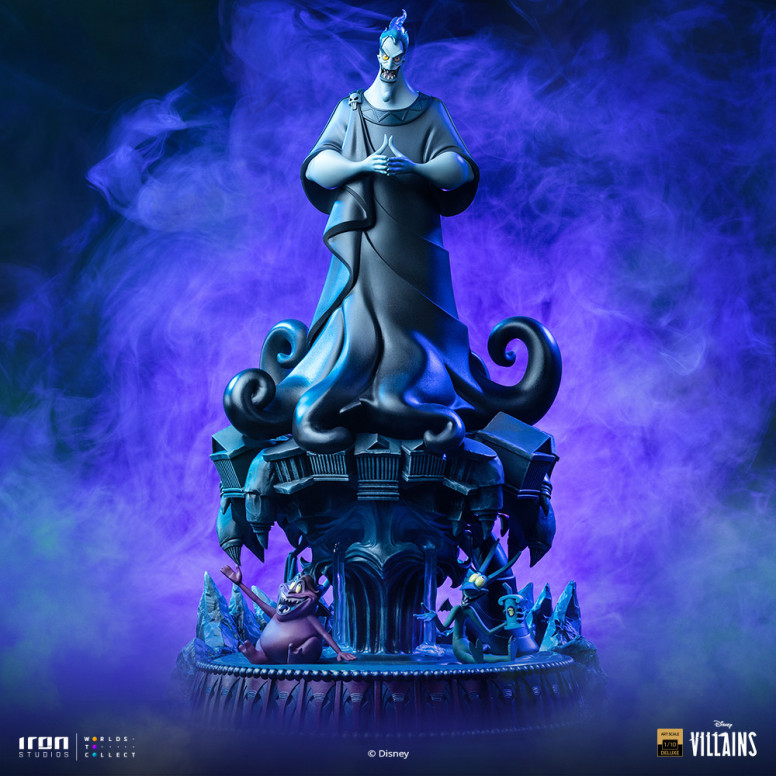 Iron Studios - Disney Villanos Hades Deluxe Art Escala 1/10 - Hercules