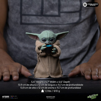 Iron Studios - Grogu Siempre Hambriento - Grogu Collection Legacy Replica 1/4 - Star Wars: El Mandaloriano y Grogu