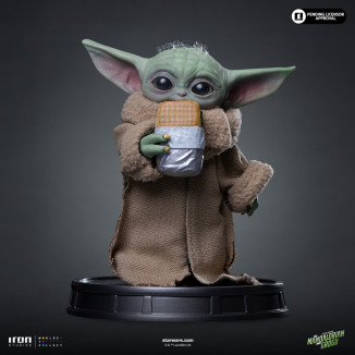 Iron Studios - Snack Carro de Comida Grogu - Réplica Legado Colección Grogu 1/4 - Star Wars: El Mandaloriano y Grogu