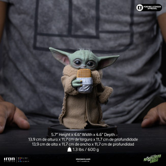 Iron Studios - Snack Carro de Comida Grogu - Réplica Legado Colección Grogu 1/4 - Star Wars: El Mandaloriano y Grogu