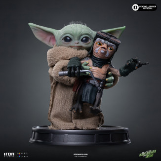 Iron Studios - Grogu No Squeezy - Grogu Collection Legacy Replica 1/4 - Star Wars: The Mandalorian y Grogu