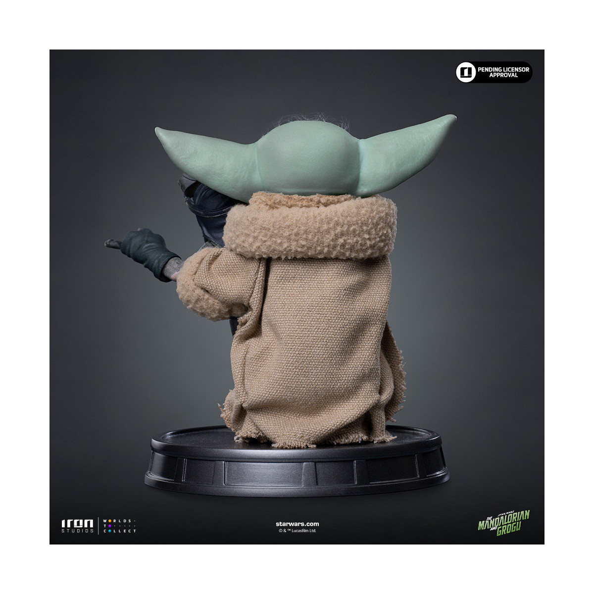 Iron Studios - Grogu No Squeezy - Grogu Collection Legacy Replica 1/4 - Star Wars: The Mandalorian y Grogu