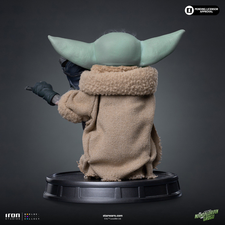 Iron Studios - Grogu No Squeezy - Grogu Collection Legacy Replica 1/4 - Star Wars: The Mandalorian y Grogu