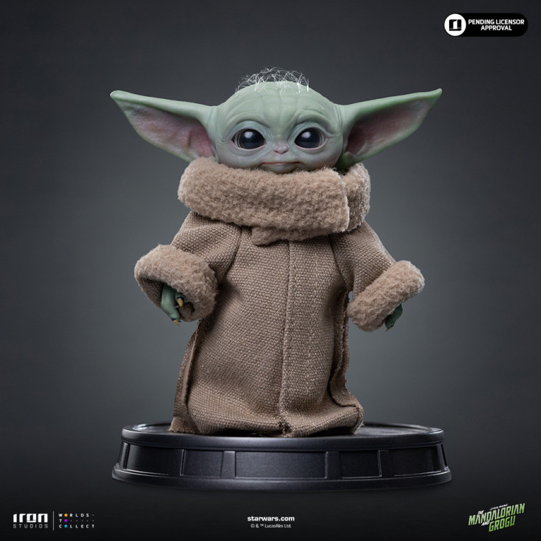 Iron Studios - Grogu Siempre Curioso - Grogu Collection Legacy Replica 1/4 - Star Wars: El Mandaloriano y Grogu