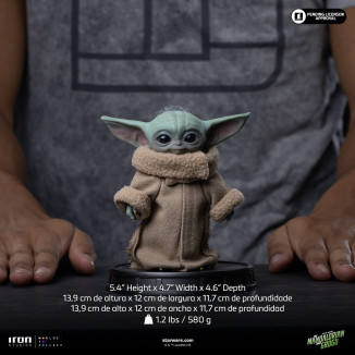 Iron Studios - Grogu Siempre Curioso - Grogu Collection Legacy Replica 1/4 - Star Wars: El Mandaloriano y Grogu