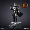 Iron Studios Star Wars - El Mandaloriano y Grogu Arte Escala 1/10 - El Mandaloriano y Grogu Película