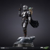 Iron Studios Star Wars - El Mandaloriano y Grogu Arte Escala 1/10 - El Mandaloriano y Grogu Película