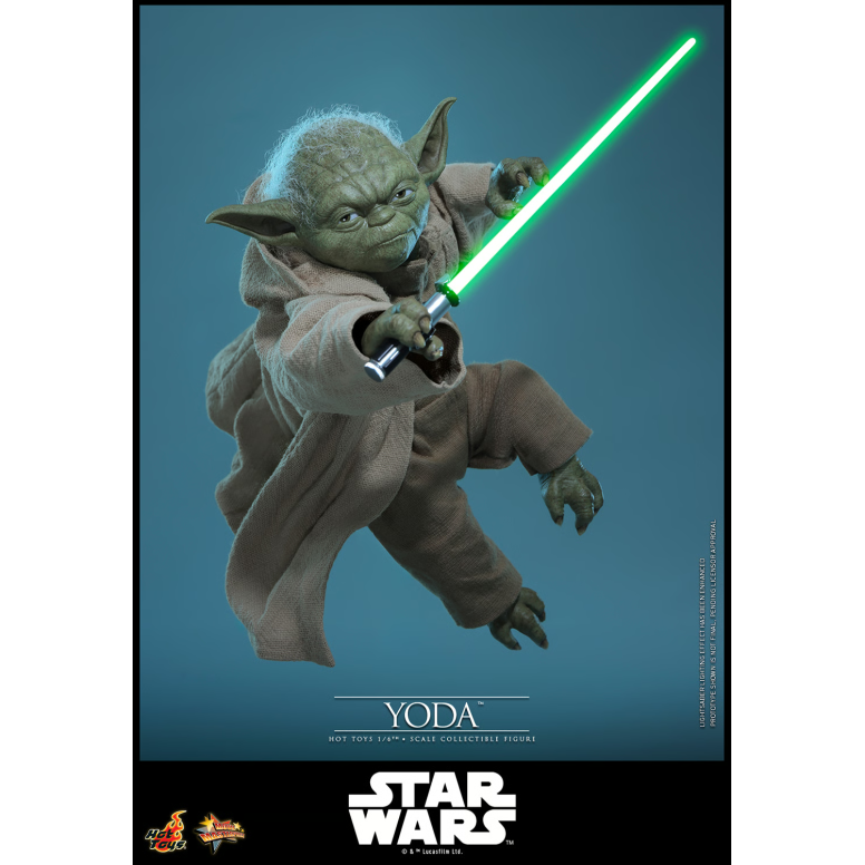 Hot Toys Star Wars - YODA 1/6 MMS878 - Episodio III: La Venganza de los Sith