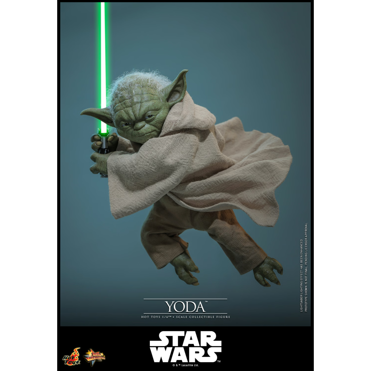 Hot Toys Star Wars - YODA 1/6 MMS878 - Episodio III: La Venganza de los Sith