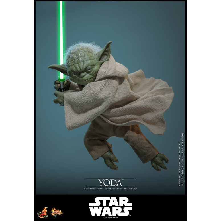 Hot Toys Star Wars - YODA 1/6 MMS878 - Episodio III: La Venganza de los Sith