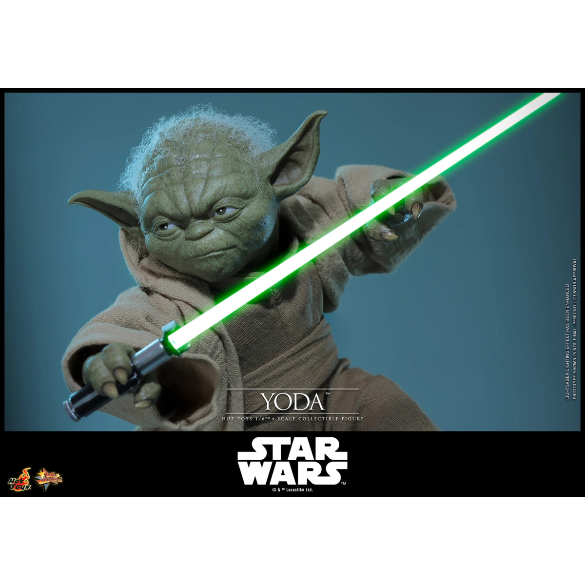 Hot Toys Star Wars - YODA 1/6 MMS878 - Episodio III: La Venganza de los Sith
