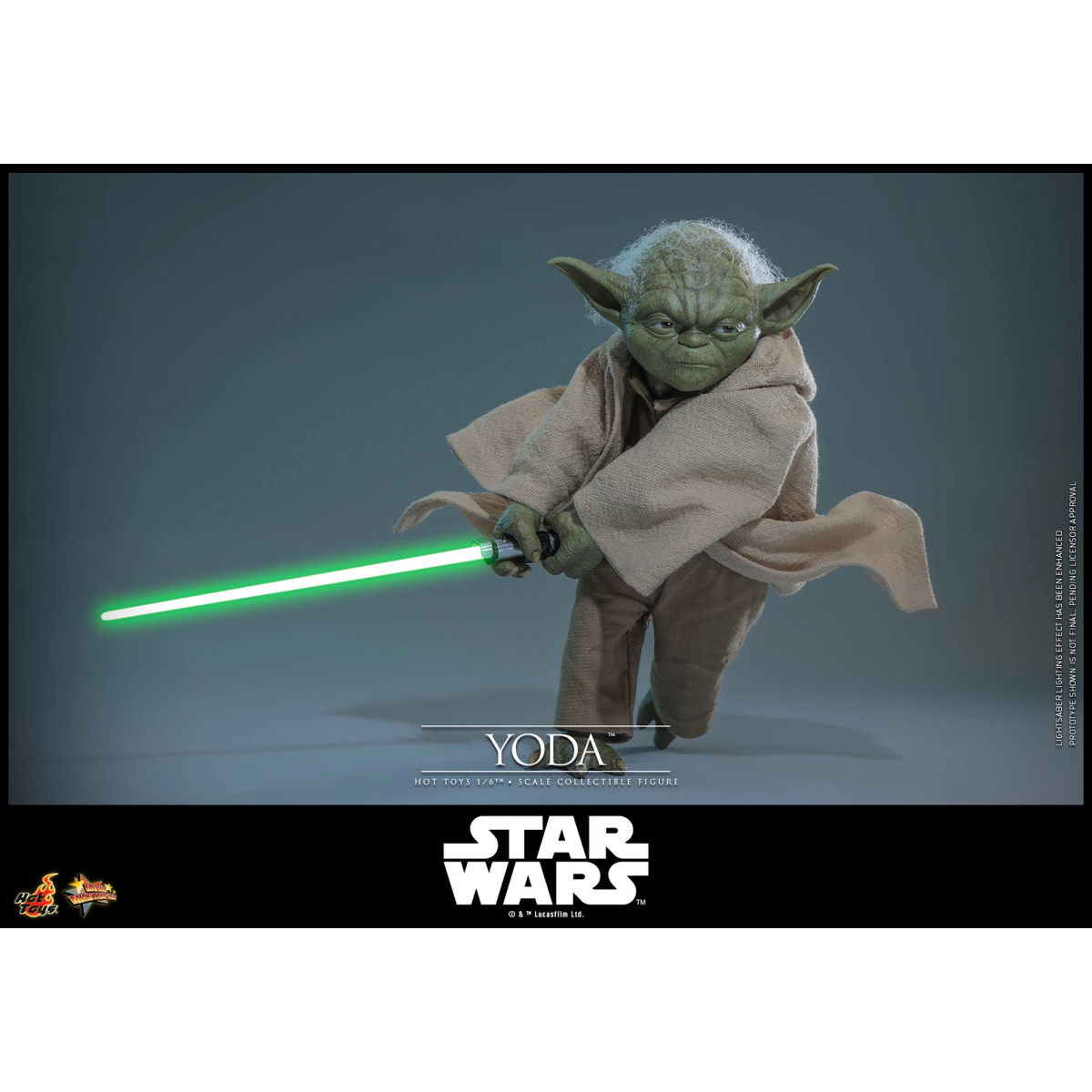 Hot Toys Star Wars - YODA 1/6 MMS878 - Episodio III: La Venganza de los Sith
