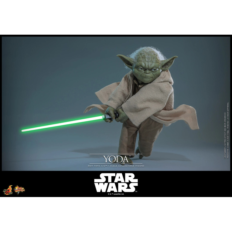 Hot Toys Star Wars - YODA 1/6 MMS878 - Episodio III: La Venganza de los Sith