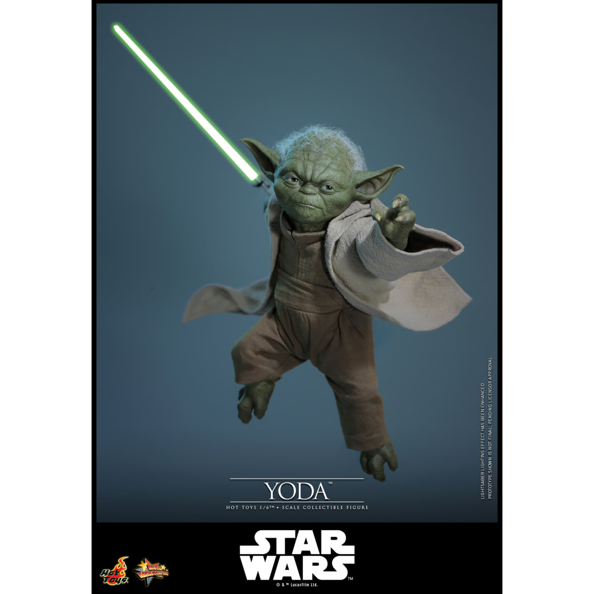 Hot Toys Star Wars - YODA 1/6 MMS878 - Episodio III: La Venganza de los Sith