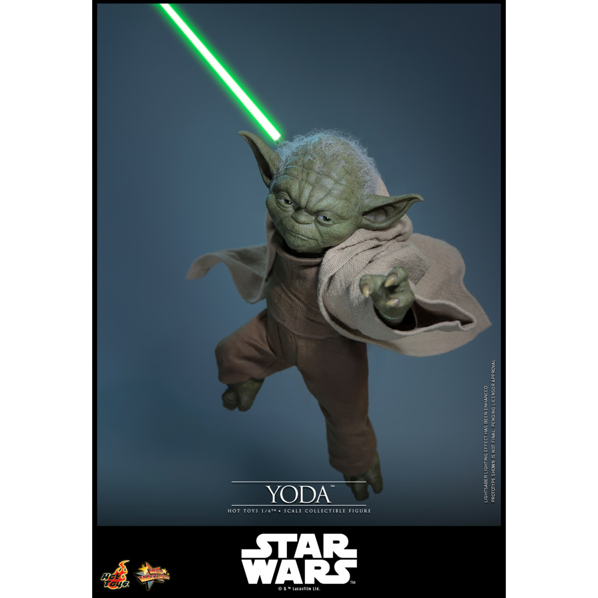 Hot Toys Star Wars - YODA 1/6 MMS878 - Episodio III: La Venganza de los Sith