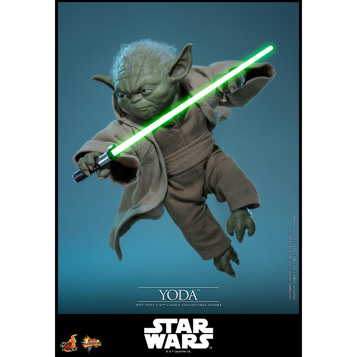 Hot Toys Star Wars - YODA 1/6 MMS878 - Episodio III: La Venganza de los Sith