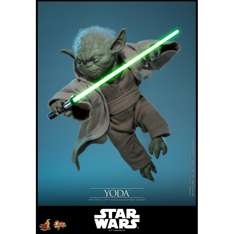 Hot Toys Star Wars - YODA 1/6 MMS878 - Episodio III: La Venganza de los Sith