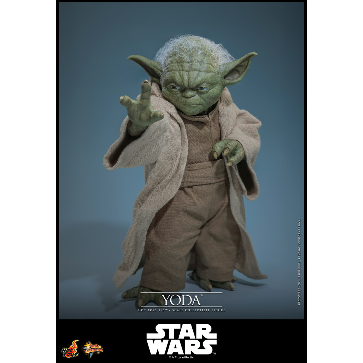 Hot Toys Star Wars - YODA 1/6 MMS878 - Episodio III: La Venganza de los Sith