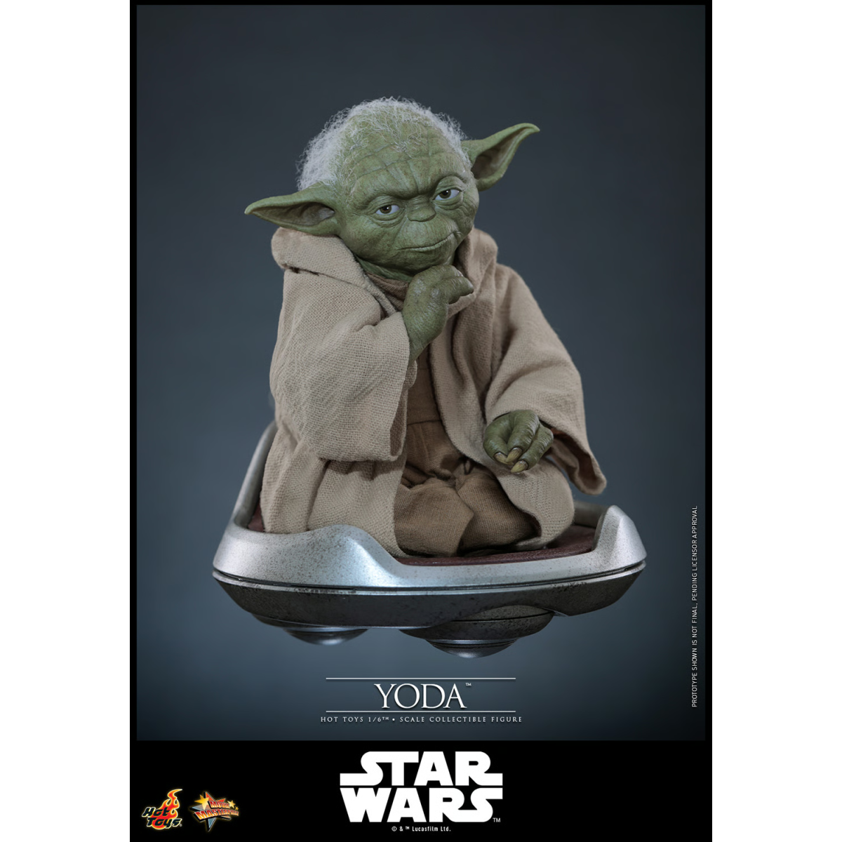 Hot Toys Star Wars - YODA 1/6 MMS878 - Episodio III: La Venganza de los Sith