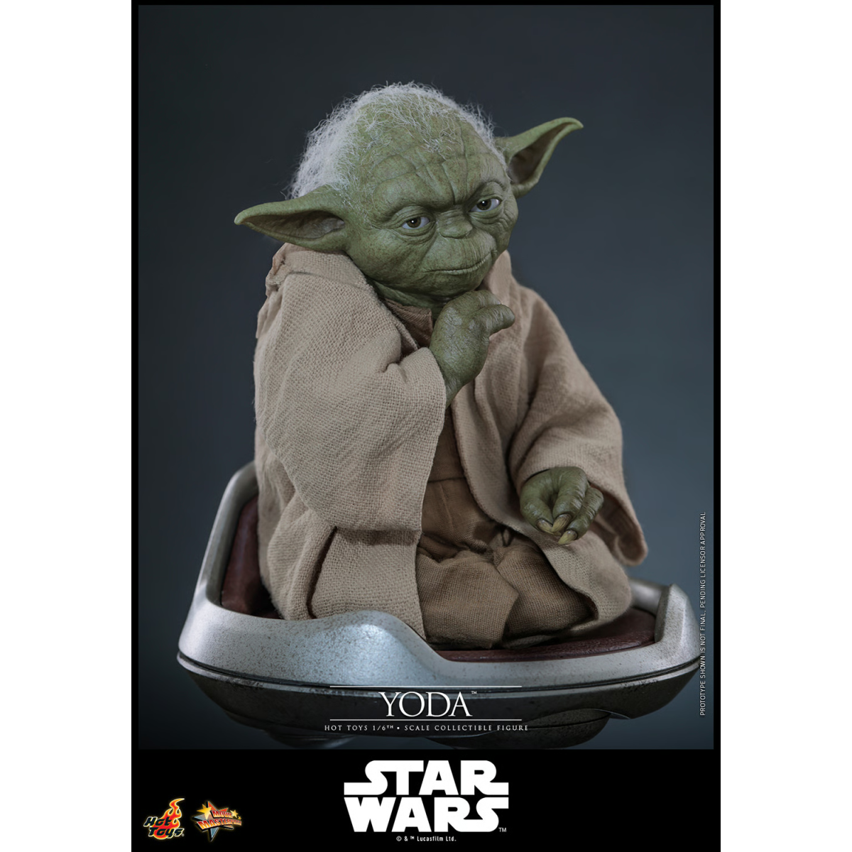 Hot Toys Star Wars - YODA 1/6 MMS878 - Episodio III: La Venganza de los Sith