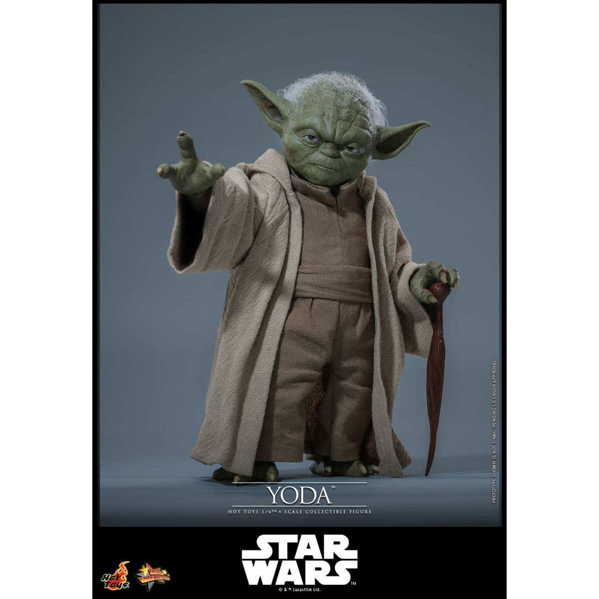 Hot Toys Star Wars - YODA 1/6 MMS878 - Episodio III: La Venganza de los Sith
