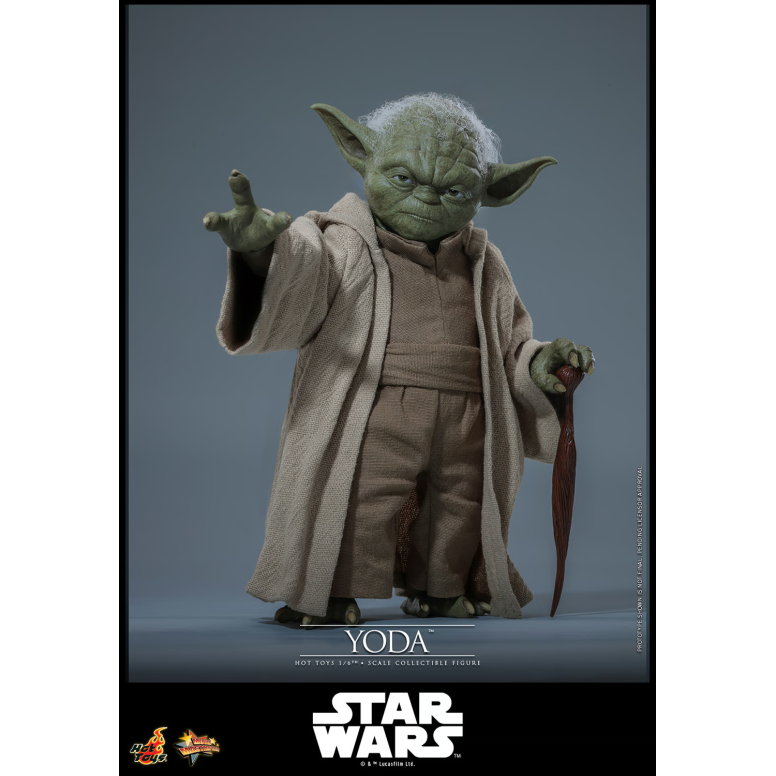 Hot Toys Star Wars - YODA 1/6 MMS878 - Episodio III: La Venganza de los Sith