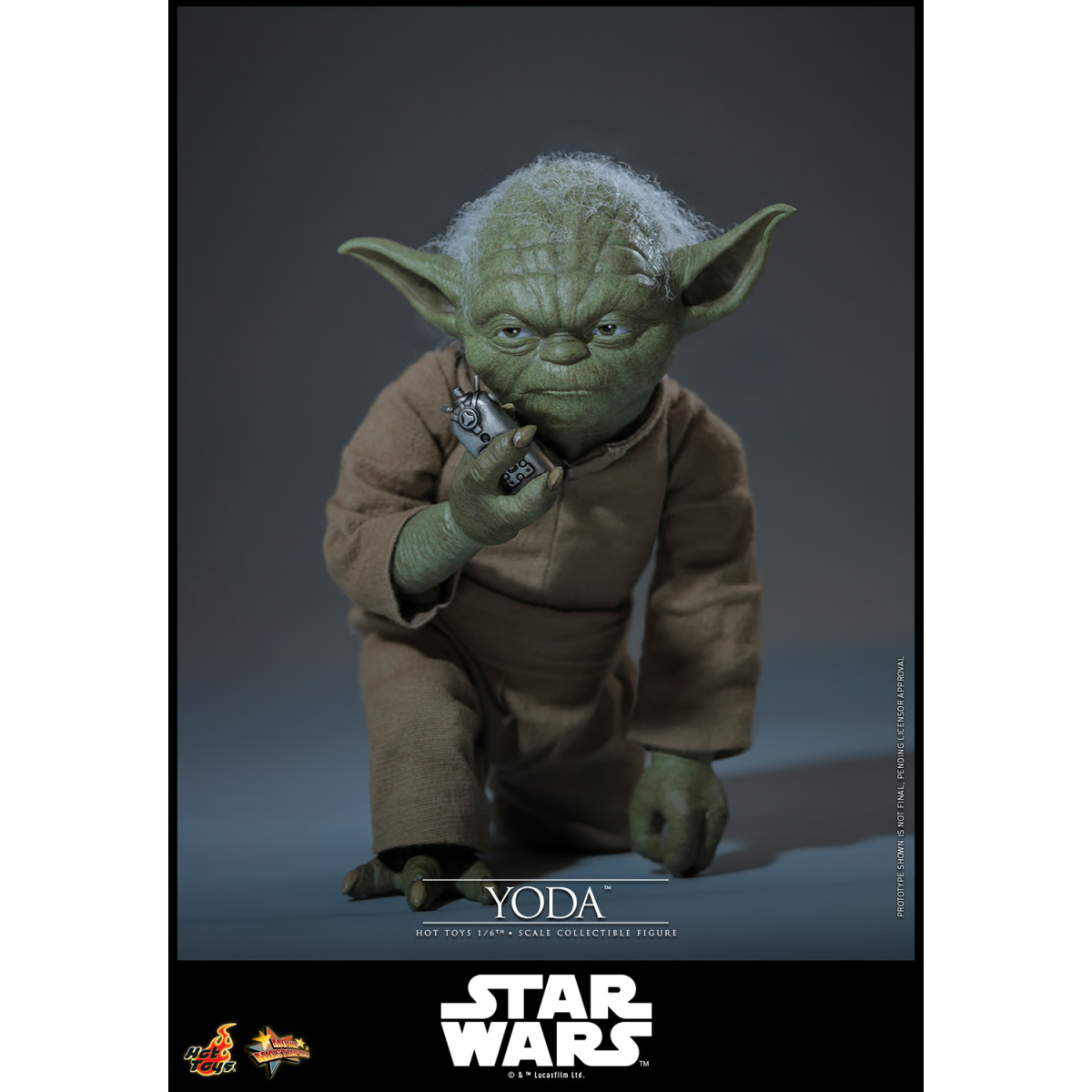 Hot Toys Star Wars - YODA 1/6 MMS878 - Episodio III: La Venganza de los Sith