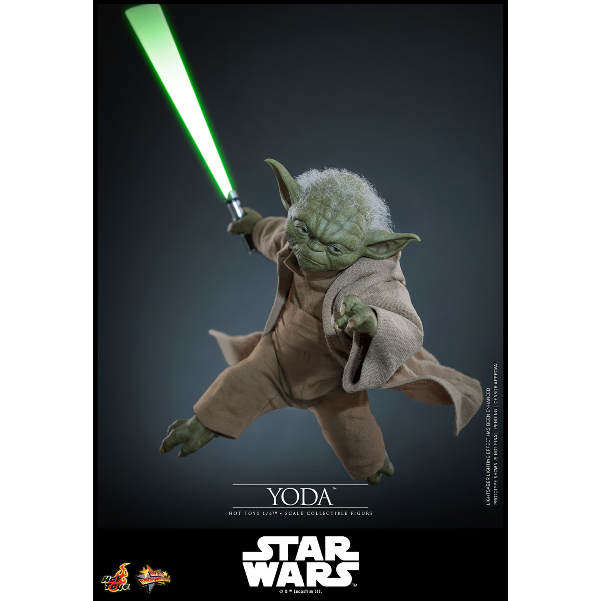 Hot Toys Star Wars - YODA 1/6 MMS878 - Episodio III: La Venganza de los Sith