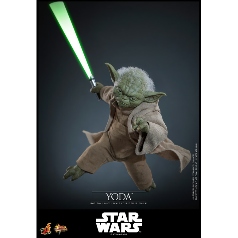 Hot Toys Star Wars - YODA 1/6 MMS878 - Episodio III: La Venganza de los Sith