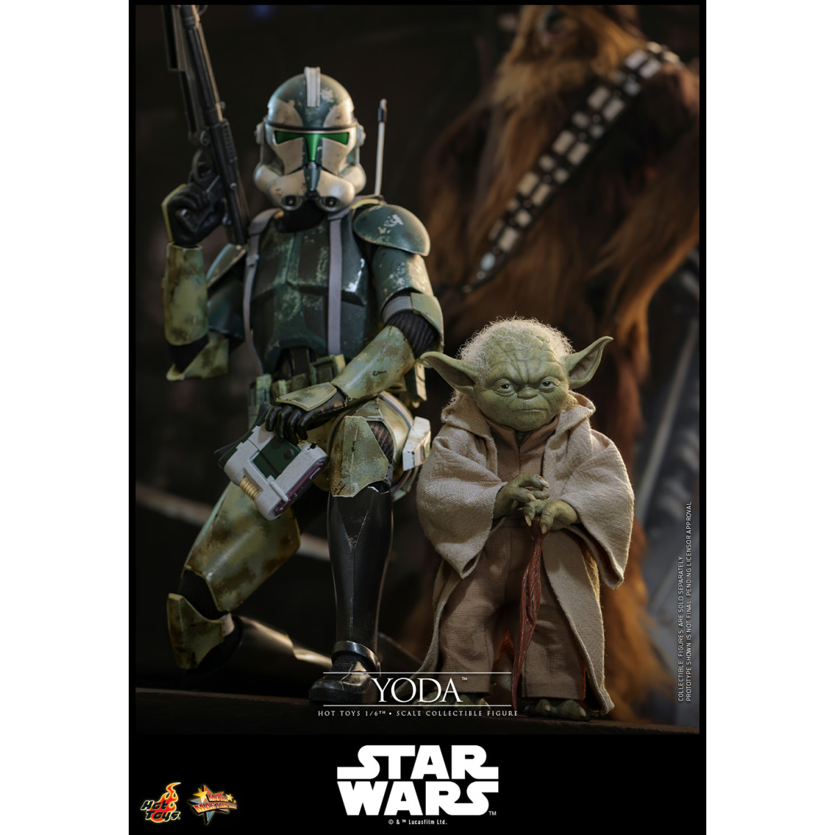 Hot Toys Star Wars - YODA 1/6 MMS878 - Episodio III: La Venganza de los Sith