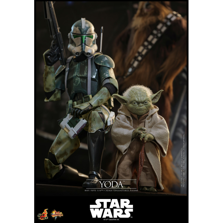 Hot Toys Star Wars - YODA 1/6 MMS878 - Episodio III: La Venganza de los Sith