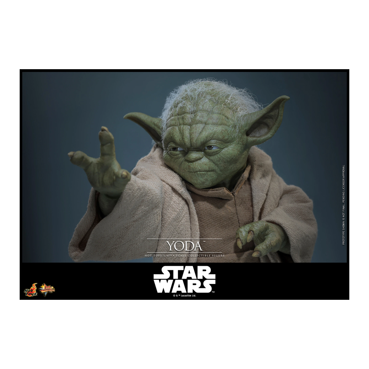 Hot Toys Star Wars - YODA 1/6 MMS878 - Episodio III: La Venganza de los Sith