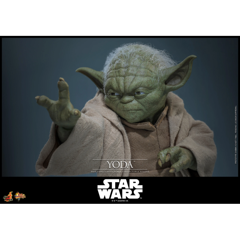 Hot Toys Star Wars - YODA 1/6 MMS878 - Episodio III: La Venganza de los Sith