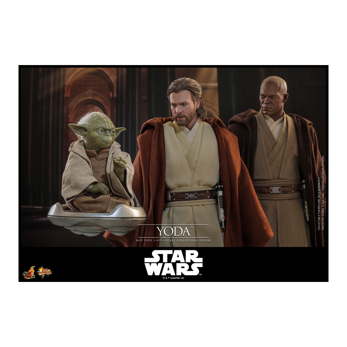 Hot Toys Star Wars - YODA 1/6 MMS878 - Episodio III: La Venganza de los Sith