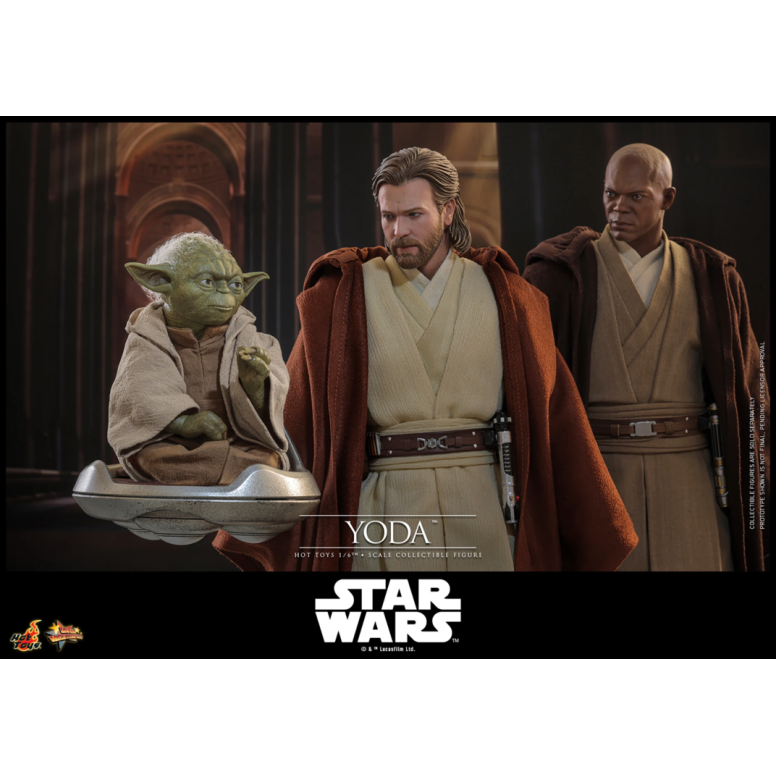 Hot Toys Star Wars - YODA 1/6 MMS878 - Episodio III: La Venganza de los Sith