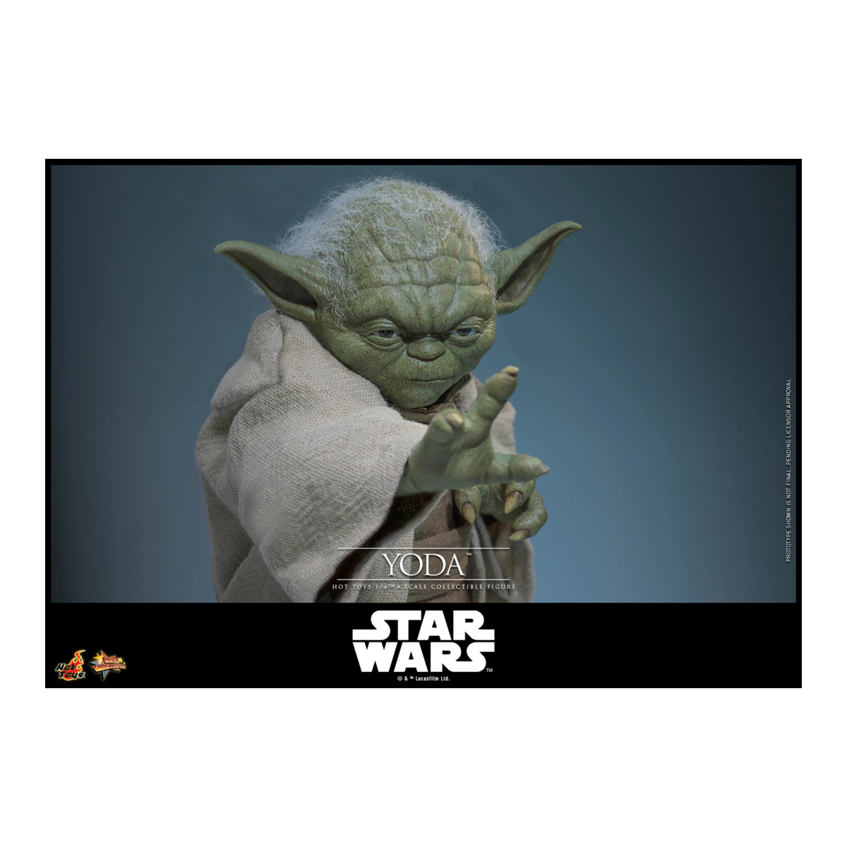 Hot Toys Star Wars - YODA 1/6 MMS878 - Episodio III: La Venganza de los Sith
