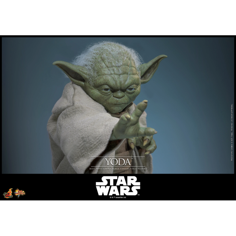 Hot Toys Star Wars - YODA 1/6 MMS878 - Episodio III: La Venganza de los Sith