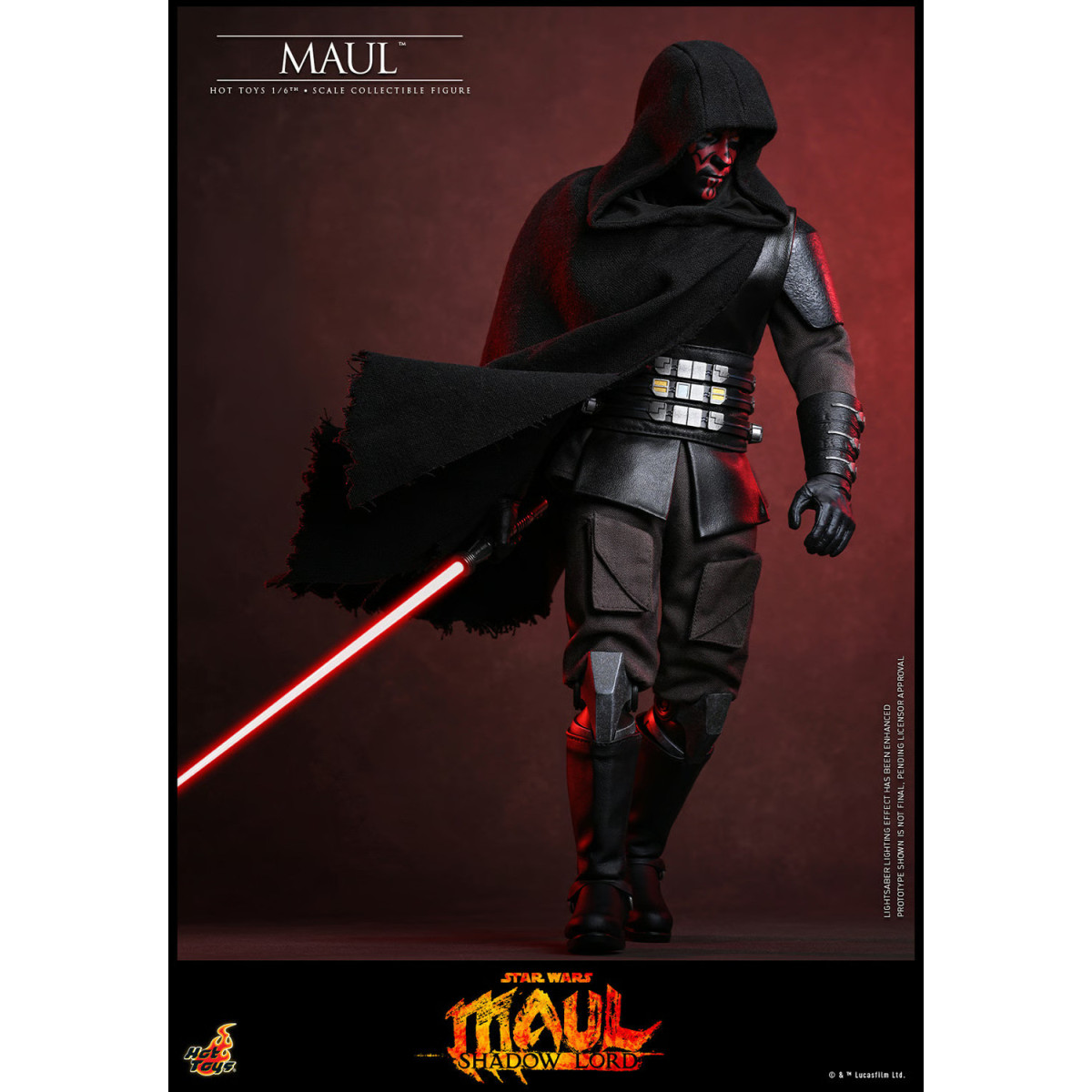 Hot Toys Star Wars - Darth Maul 1/6 TMS187 - Star Wars: Maul - Señor de las Sombras