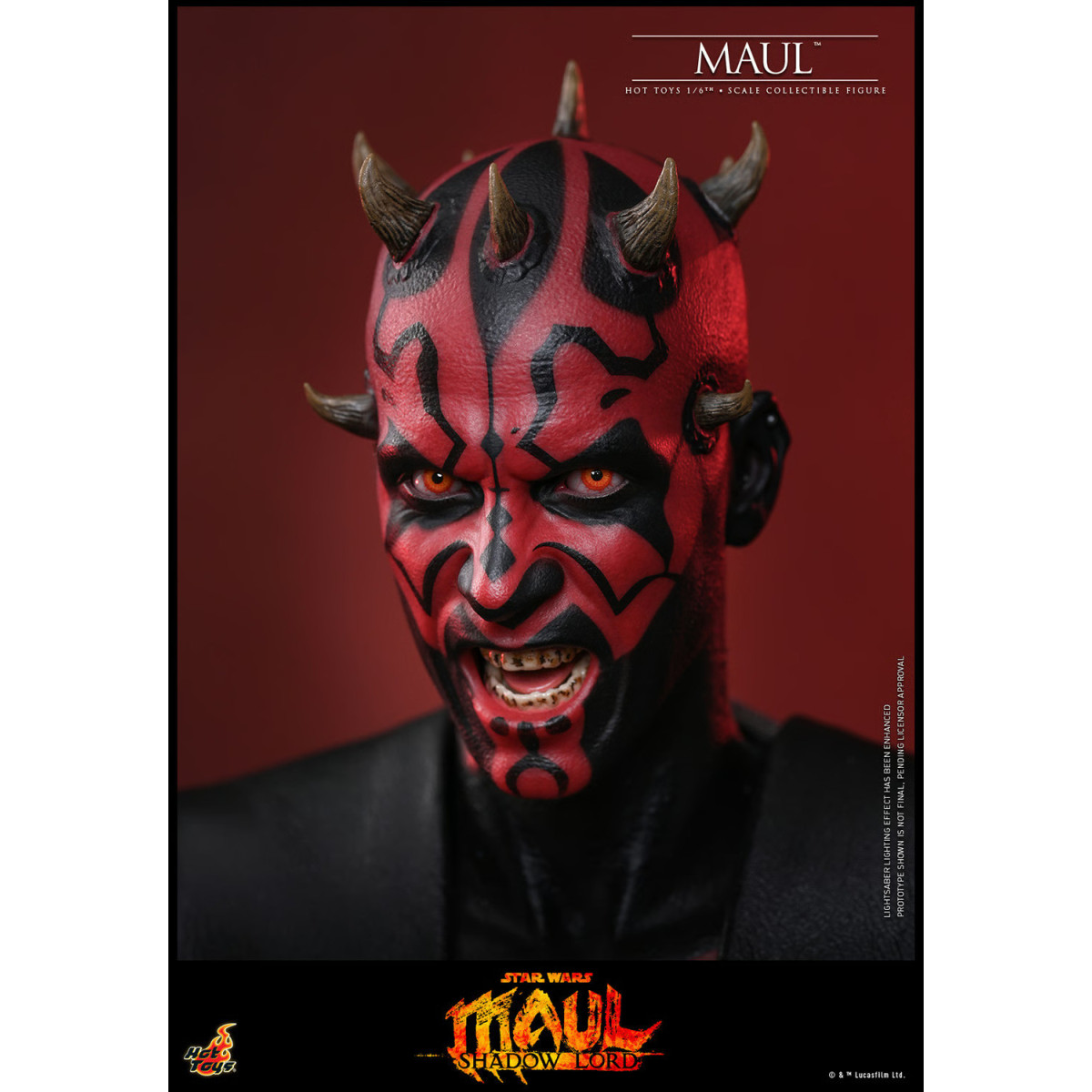 Hot Toys Star Wars - Darth Maul 1/6 TMS187 - Star Wars: Maul - Señor de las Sombras