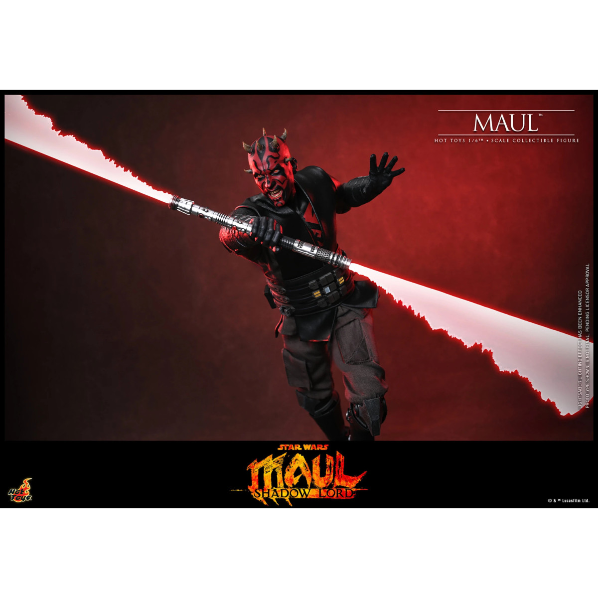 Hot Toys Star Wars - Darth Maul 1/6 TMS187 - Star Wars: Maul - Señor de las Sombras