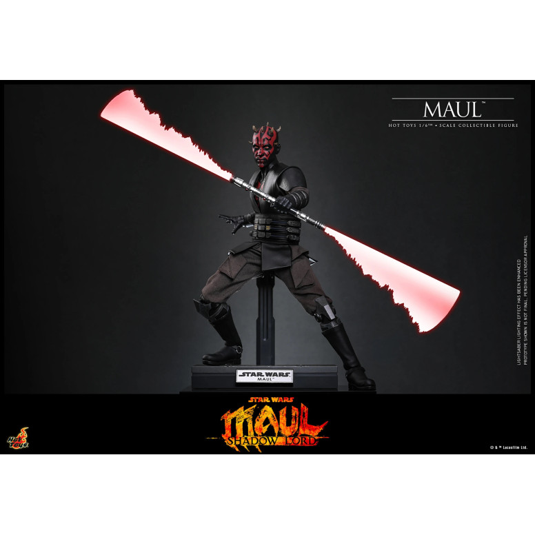 Hot Toys Star Wars - Darth Maul 1/6 TMS187 - Star Wars: Maul - Señor de las Sombras