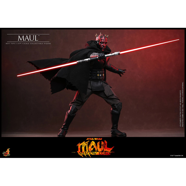Hot Toys Star Wars - Darth Maul 1/6 TMS187 - Star Wars: Maul - Señor de las Sombras